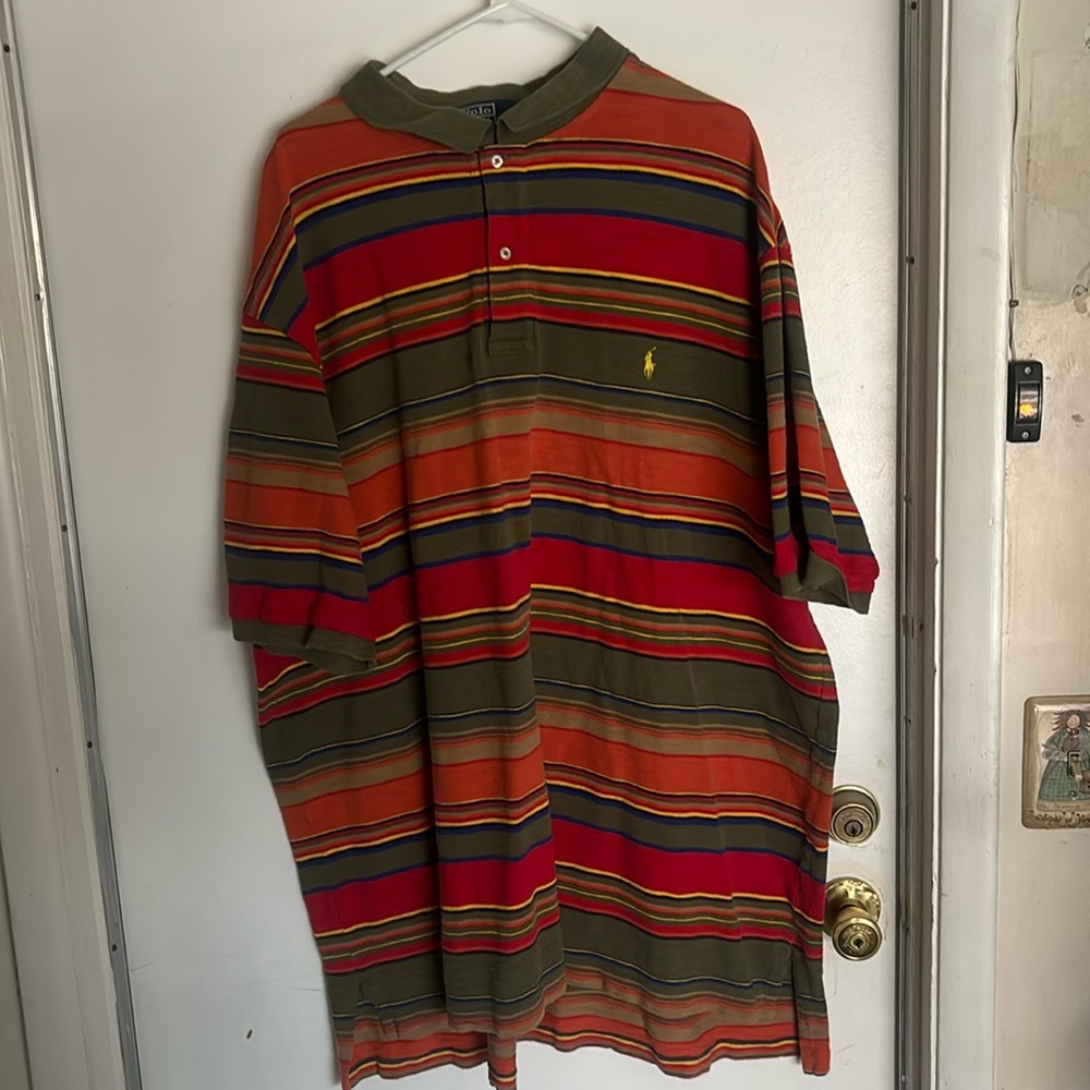 Multicolored Ralph, Lauren polo shirt
